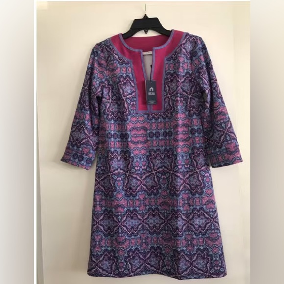 CABANA LIFE Carolina UPF 50 Tunic Cover-up Dress S - Picture 4 of 10